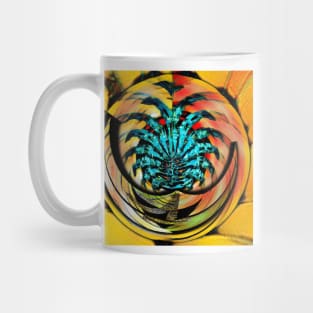 Color wheel Sphere pin Mug